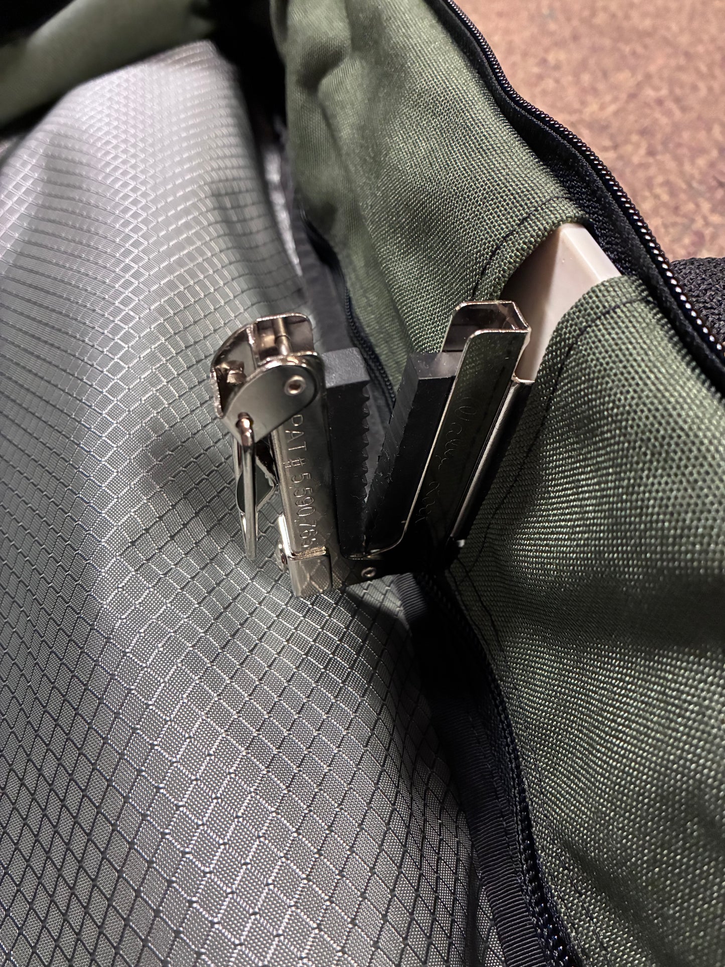 Organizable Garment Bag Made in USA | Handcrafted by Tough Traveler since 1970 | TRANSPORT Wally Lock Garment Bag
