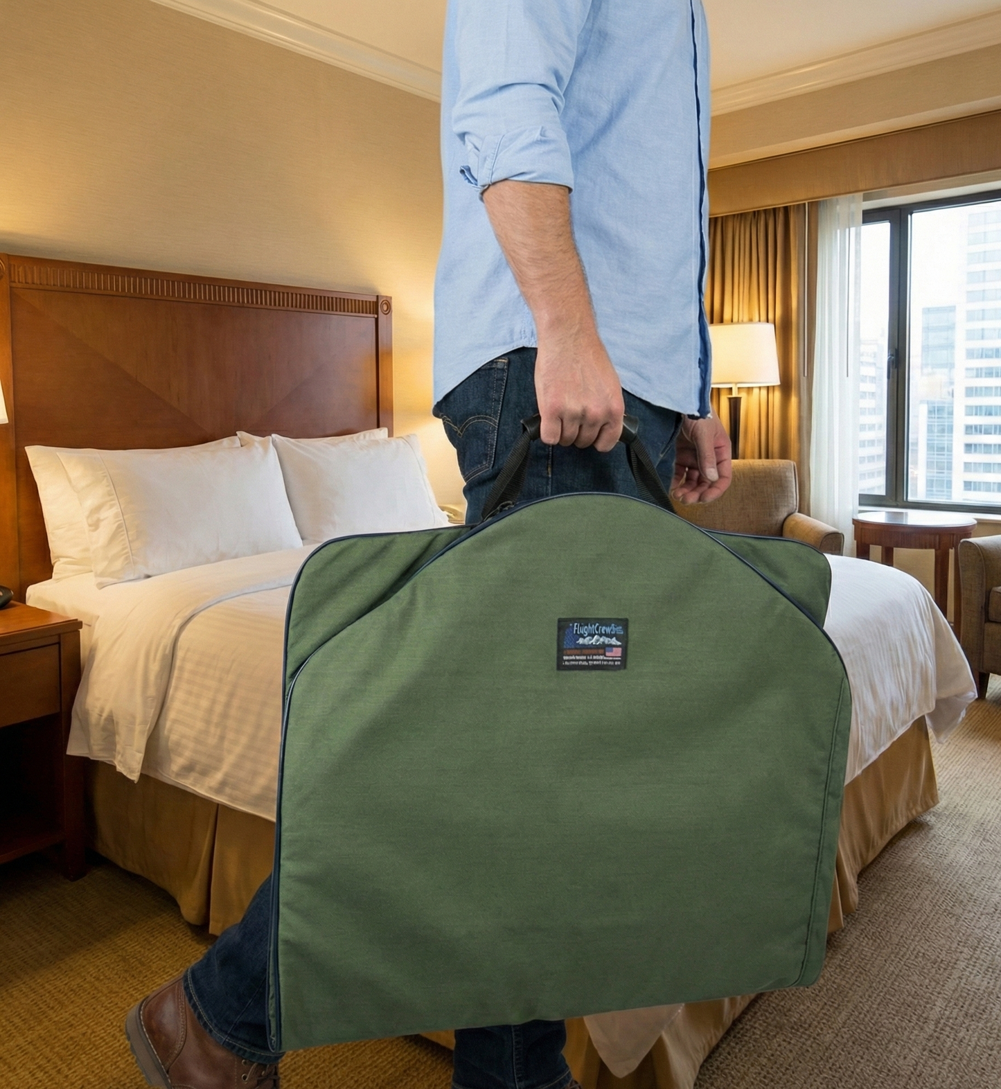 Slim Garment & Suit Bag Made in USA | Handcrafted by Tough Traveler since 1970 | SUITER Garment Bag