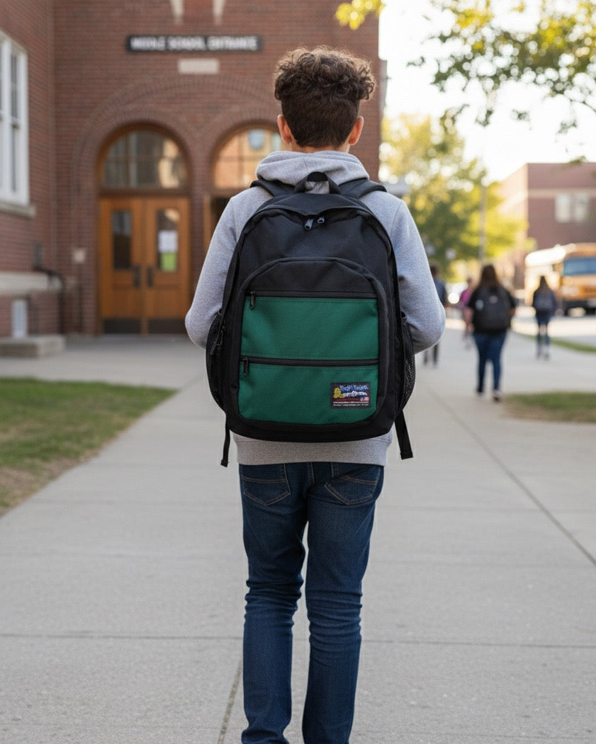 Classic Organizational Daypack Made in USA | Handcrafted by Tough Traveler since 1970 | CAYUGA Backpack