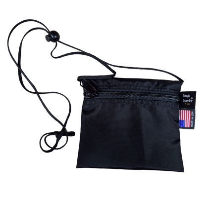 Secure Travel Neck Pouch Made in USA | Handcrafted by Tough Traveler since 1970 |  NECK POUCH