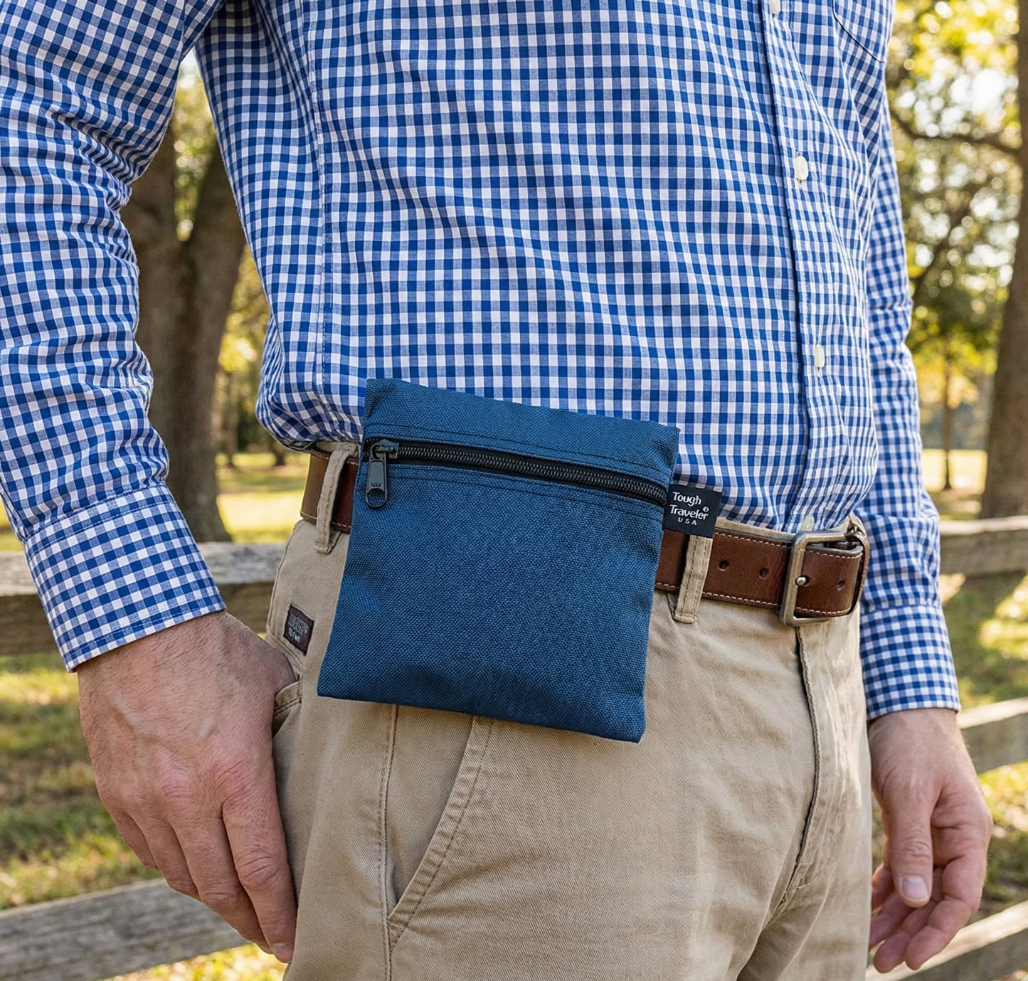Rugged Belt Pouch Made in USA | Handcrafted by Tough Traveler since 1970 |  BELT POUCH