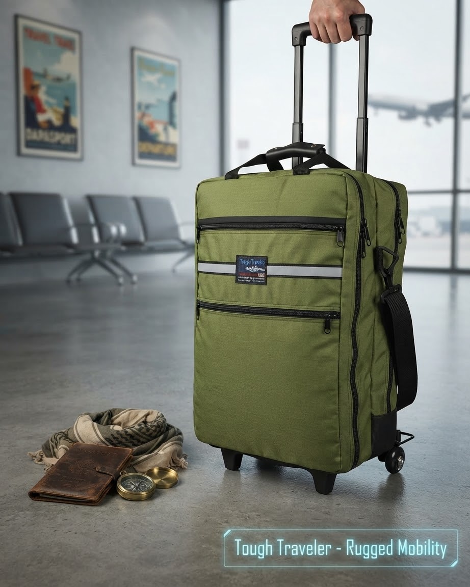 Rolling Carry-On Backpack Made in USA | Handcrafted by Tough Traveler since 1970 |  CYGNET Carry-On / Backpack