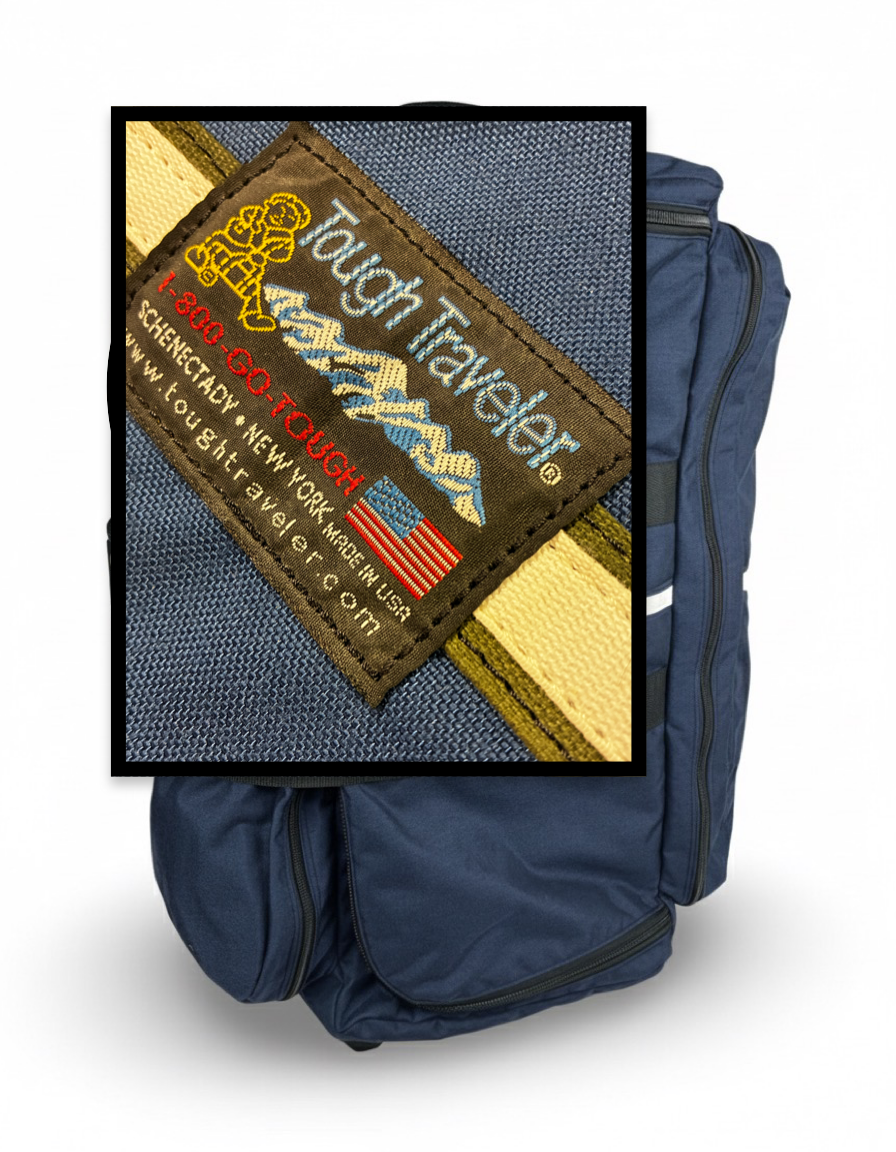 Checkable Rolling Suitcase Made in USA | Handcrafted by Tough Traveler since 1970 |  SAMOYED Large Rolling Suitcase