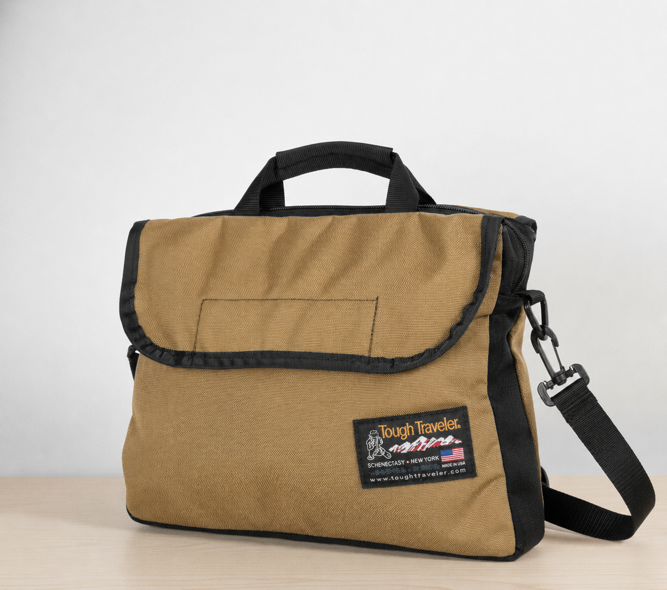 DOCU-DOUBLE Shoulder Bag  | Tough Traveler | Made in USA |  DOCU-DOUBLE Shoulder Bag