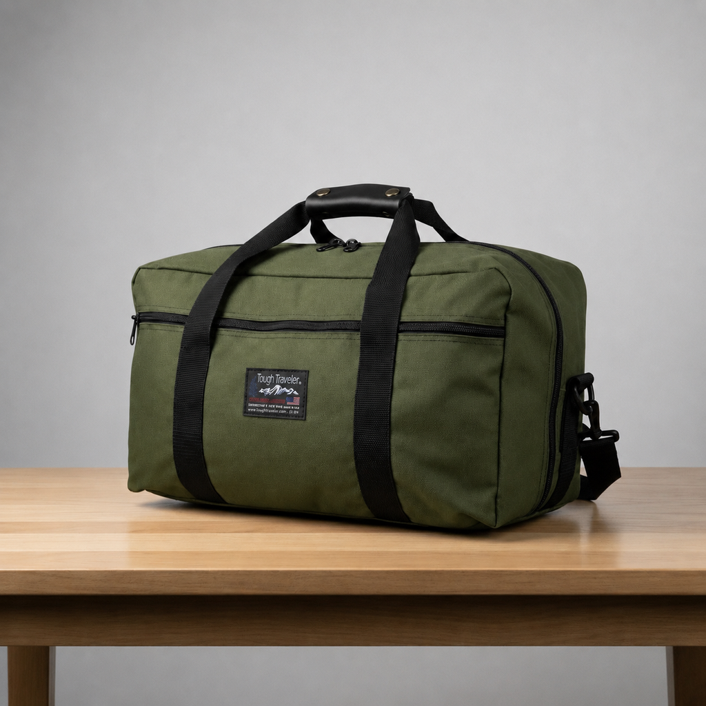 Under-Seat Personal Travel Bag Made in USA | Handcrafted by Tough Traveler since 1970 |  FLIGHT BAG Personal Bag