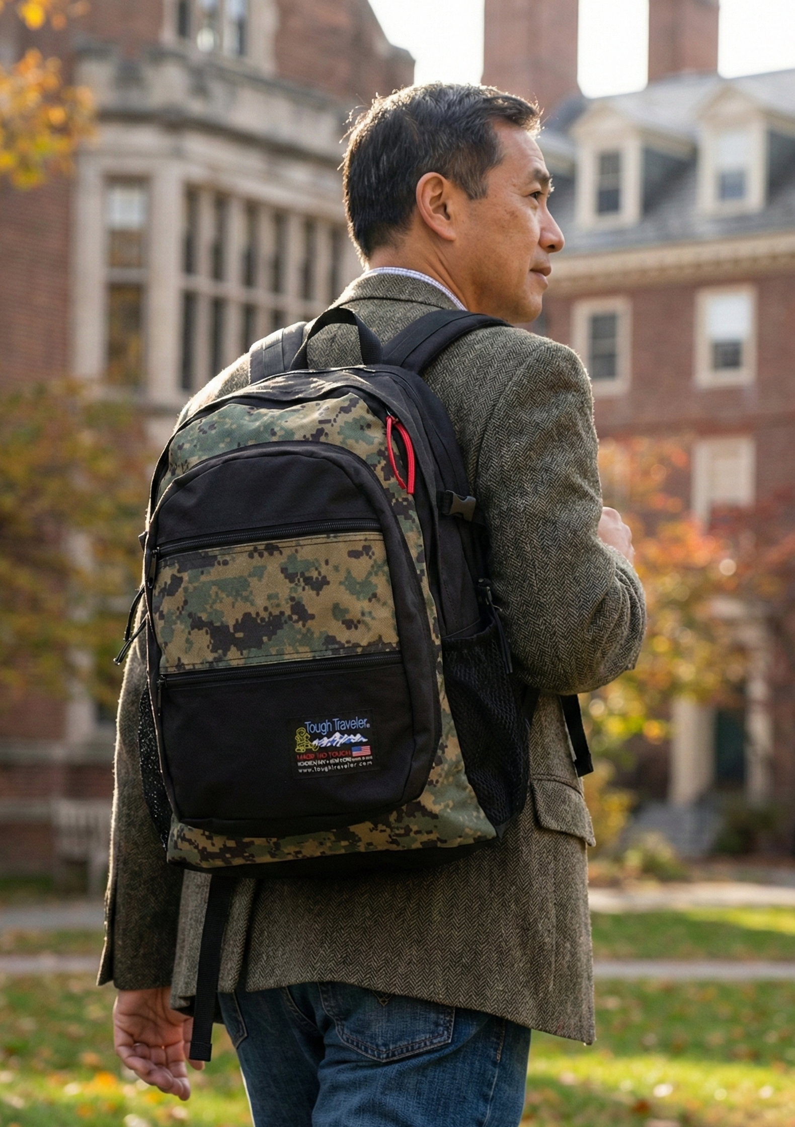 Padded Laptop Backpack Made in USA | Handcrafted by Tough Traveler since 1970 |  TOUCOM Computer Backpack