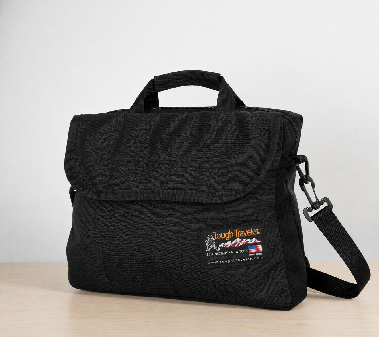 DOCU-DOUBLE Shoulder Bag  | Tough Traveler | Made in USA |  DOCU-DOUBLE Shoulder Bag