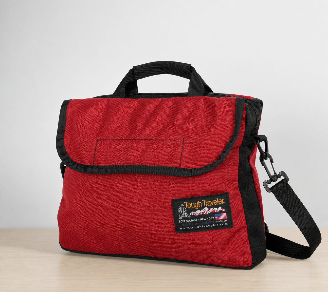 DOCU-DOUBLE Shoulder Bag  | Tough Traveler | Made in USA |  DOCU-DOUBLE Shoulder Bag