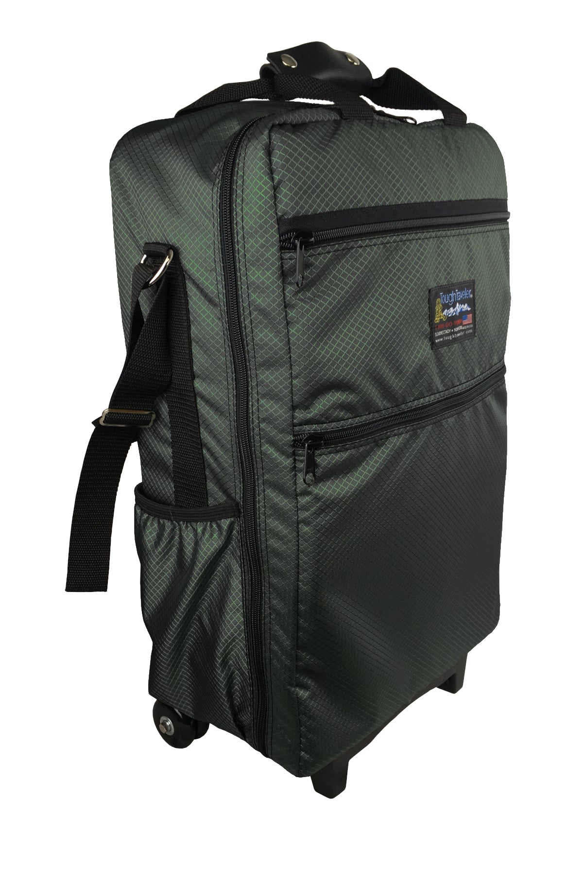 Rolling Carry-On Luggage Made in USA | Handcrafted by Tough Traveler since 1970 |  CLIPPER Rolling Carry-On Luggage (Made in USA)