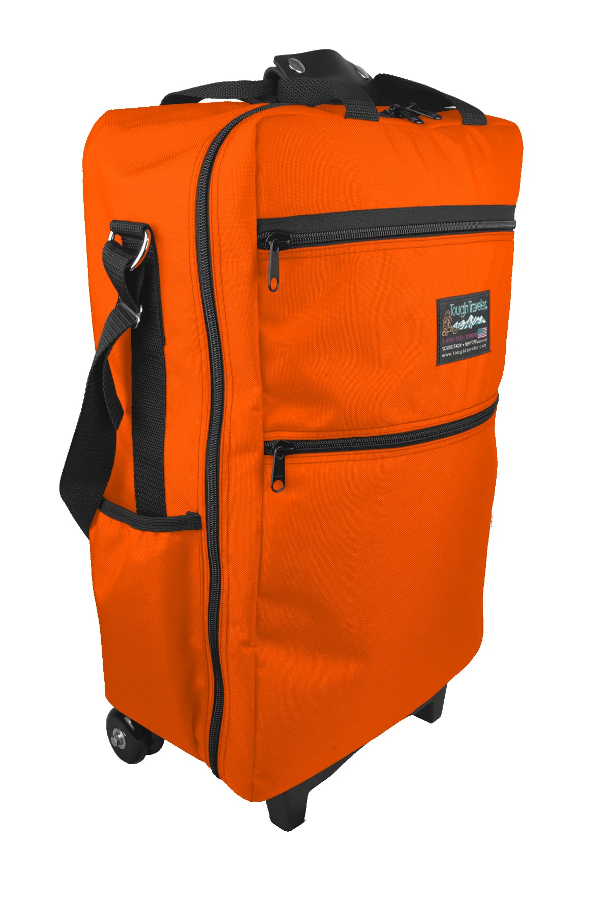 Rolling Carry-On Luggage Made in USA | Handcrafted by Tough Traveler since 1970 |  CLIPPER Rolling Carry-On Luggage (Made in USA)