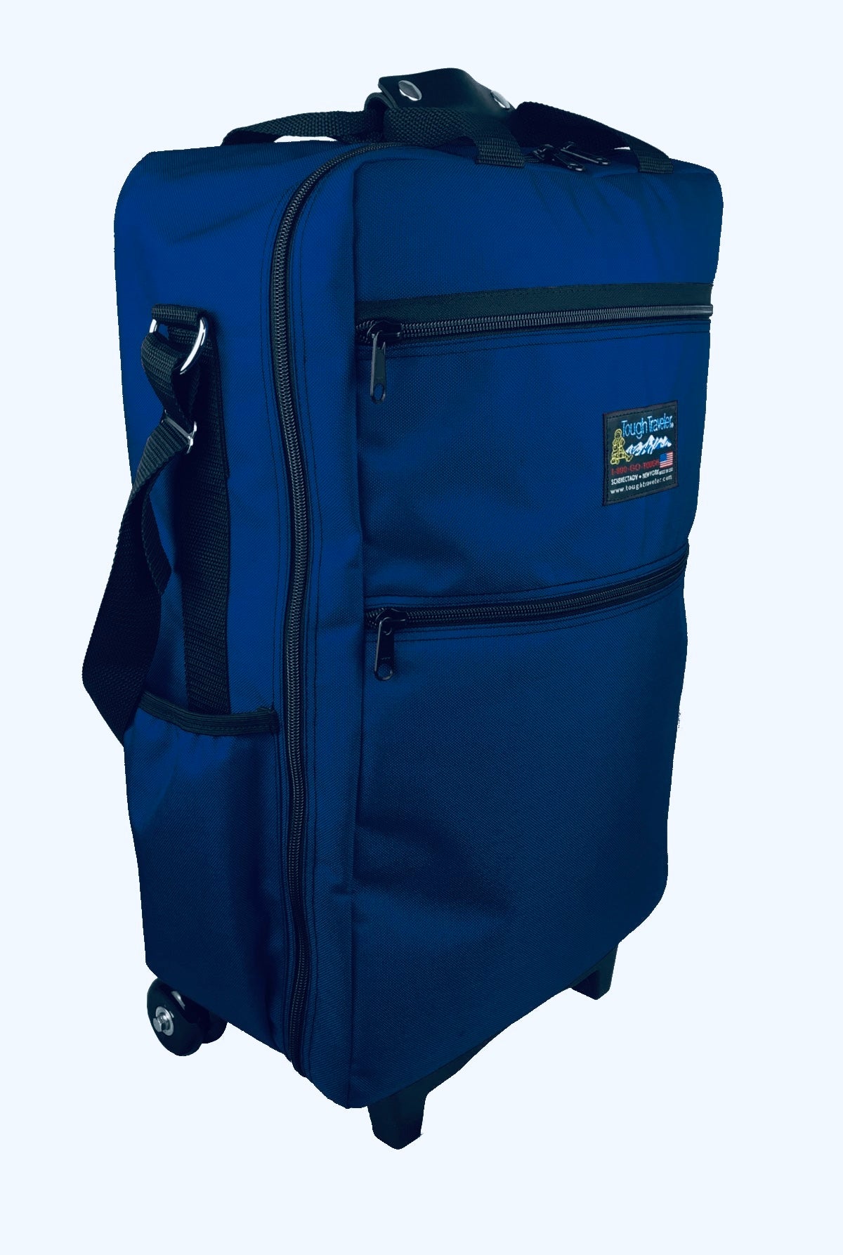 Rolling Carry-On Luggage Made in USA | Handcrafted by Tough Traveler since 1970 |  CLIPPER Rolling Carry-On Luggage (Made in USA)