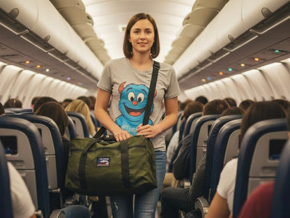 Under-Seat Personal Travel Bag Made in USA | Handcrafted by Tough Traveler since 1970 |  FLIGHT BAG Personal Bag