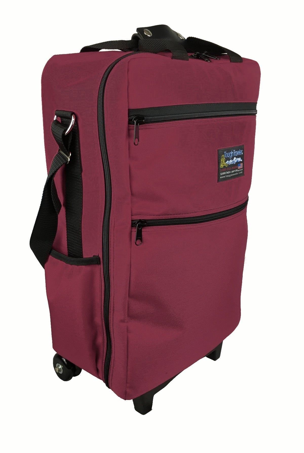 Rolling Carry-On Luggage Made in USA | Handcrafted by Tough Traveler since 1970 |  CLIPPER Rolling Carry-On Luggage (Made in USA)