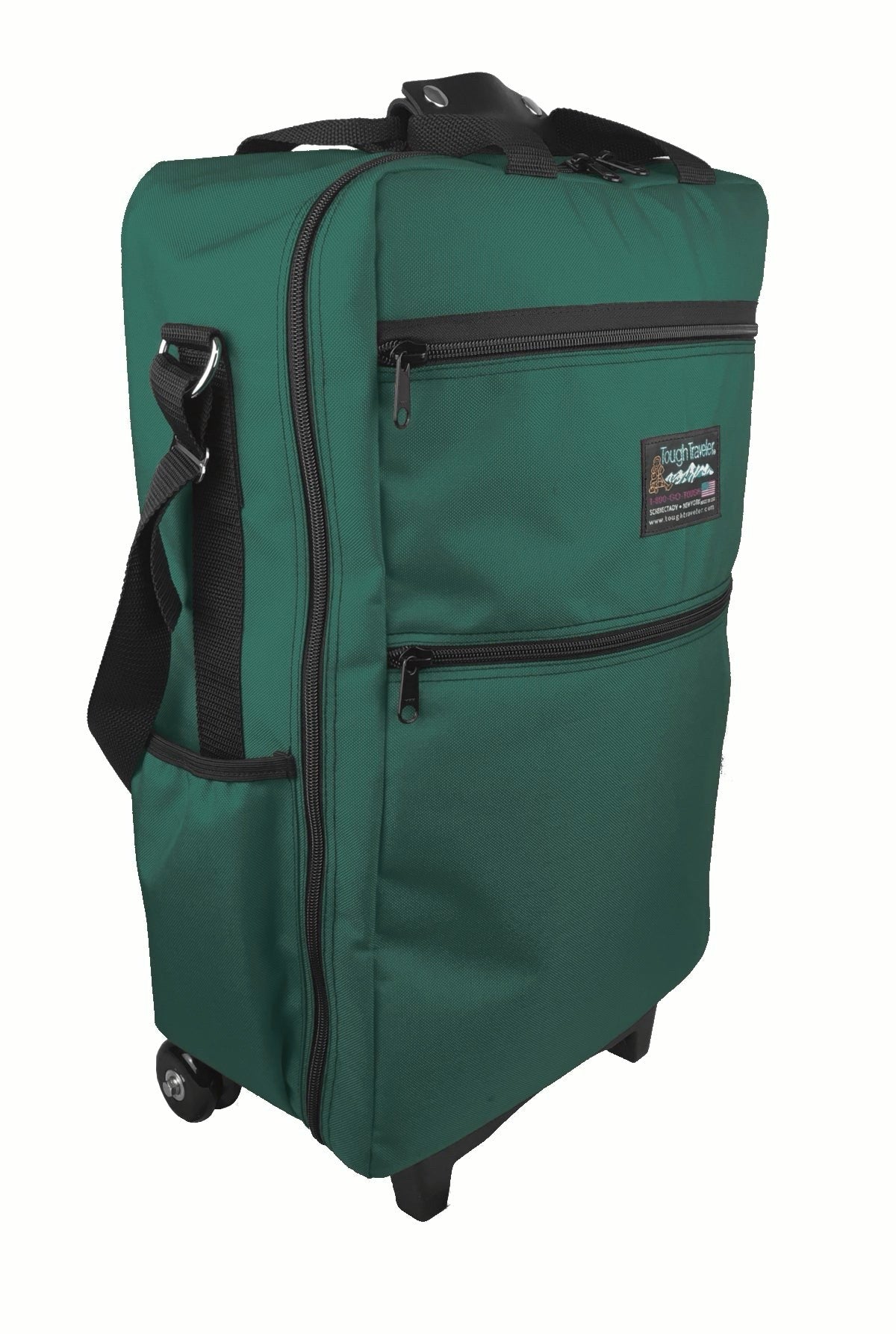 Rolling Carry-On Luggage Made in USA | Handcrafted by Tough Traveler since 1970 |  CLIPPER Rolling Carry-On Luggage (Made in USA)