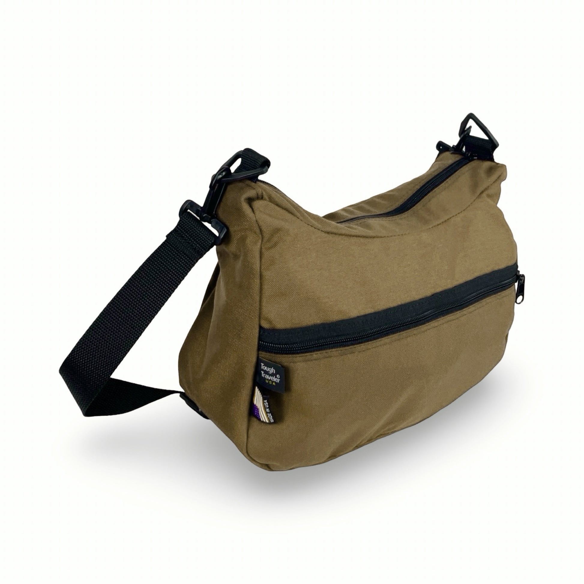 Hobo-Style Everyday Purse & Crossbody Bag Made in USA | Handcrafted by Tough Traveler since 1970 |  TAGALONG Purse