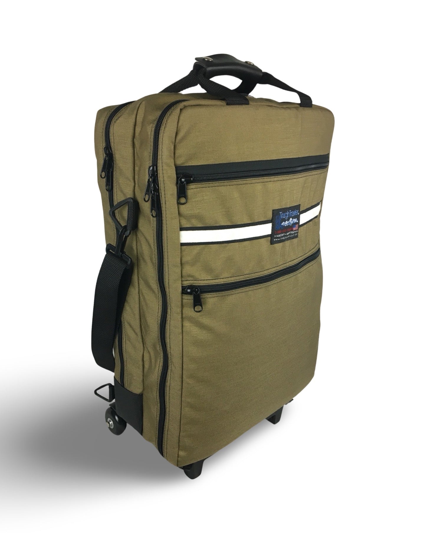 Rolling Carry-On Backpack Made in USA | Handcrafted by Tough Traveler since 1970 |  CYGNET Carry-On / Backpack