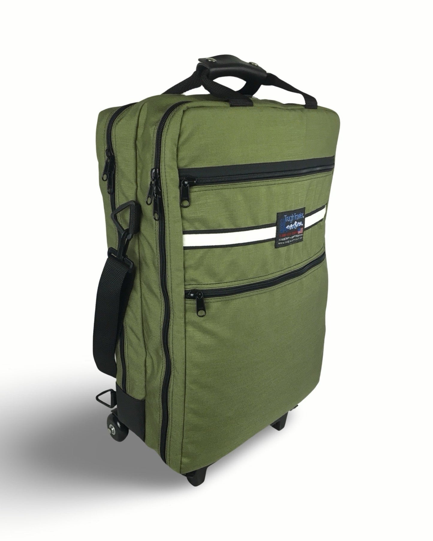 Rolling Carry-On Backpack Made in USA | Handcrafted by Tough Traveler since 1970 |  CYGNET Carry-On / Backpack