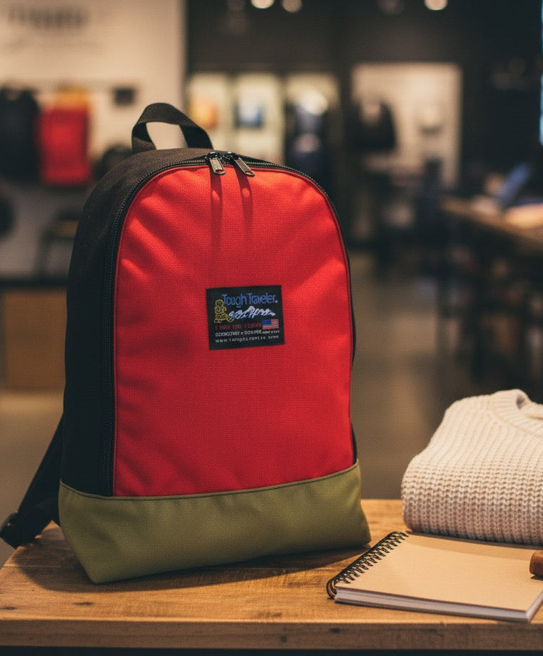 Made in USA minimalist backpack |  TEARDROP Simple Pack display