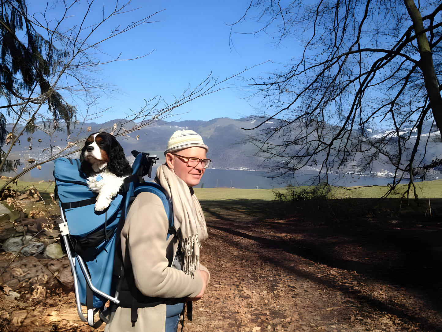 Medium Dog Carrier Backpack Made in USA | Handcrafted by Tough Traveler since 1970 |  FILLY / KID CARRIER® DOG PERCH BACKPACK (Up to 25 lbs)