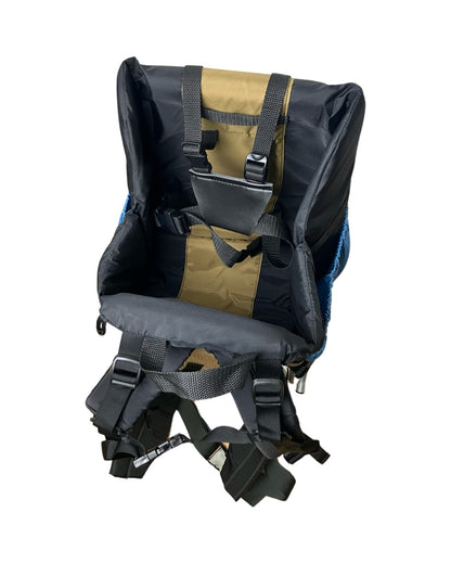 Hiking-Quality Dog Carrier Backpack - Up to 20lbs - Tough Traveler Dog Perch |  PALMINO DOG PERCH BACKPACK (Up to 20 lbs)
