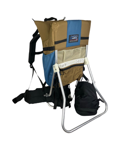 XL Hiking Dog Carrier Backpack Made in USA | Handcrafted by Tough Traveler since 1970 |  MUSTANG DOG PERCH BACKPACK (Up to 35 lbs)