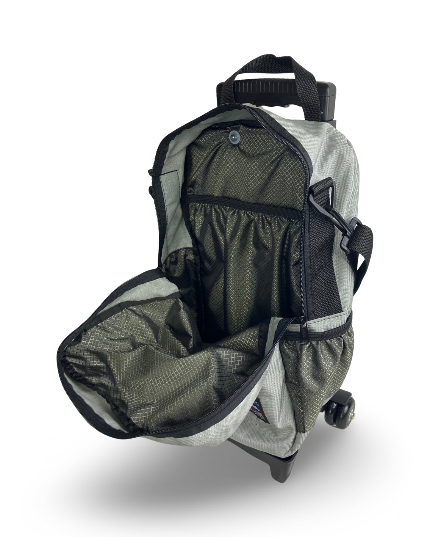 Compact Rolling Carry-On Luggage Made in USA | Handcrafted by Tough Traveler since 1970 |  LITTLE FELLOW Rolling Carry-On