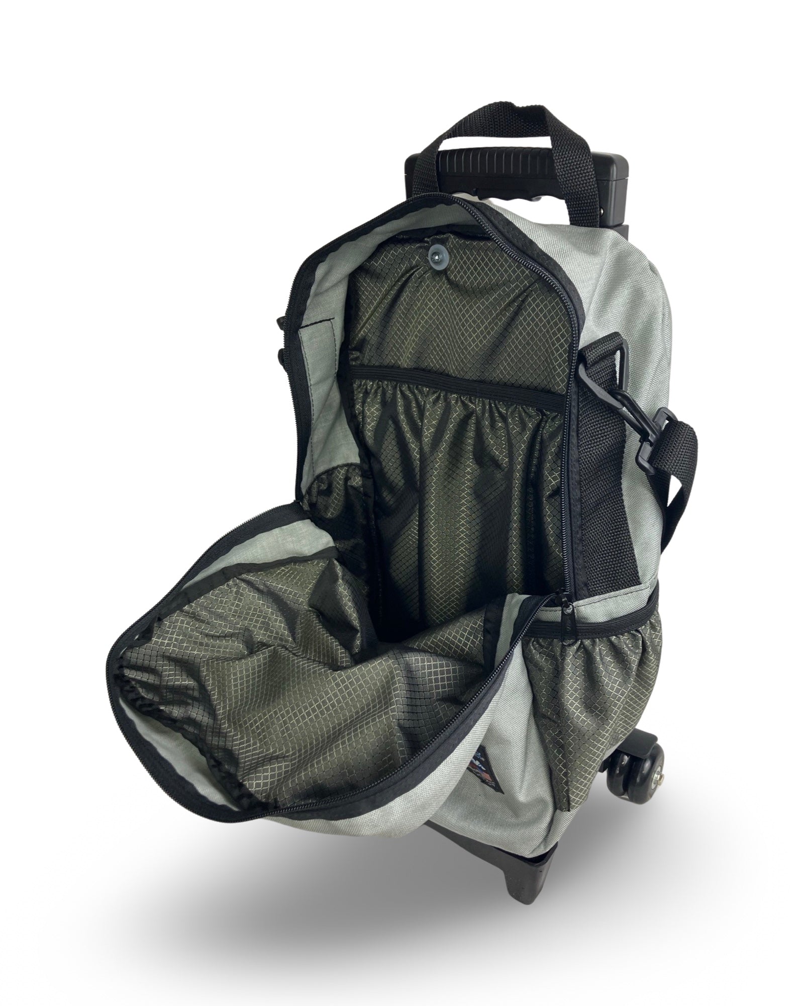 Compact Rolling Carry-On Luggage Made in USA | Handcrafted by Tough Traveler since 1970 |  LITTLE FELLOW Rolling Carry-On