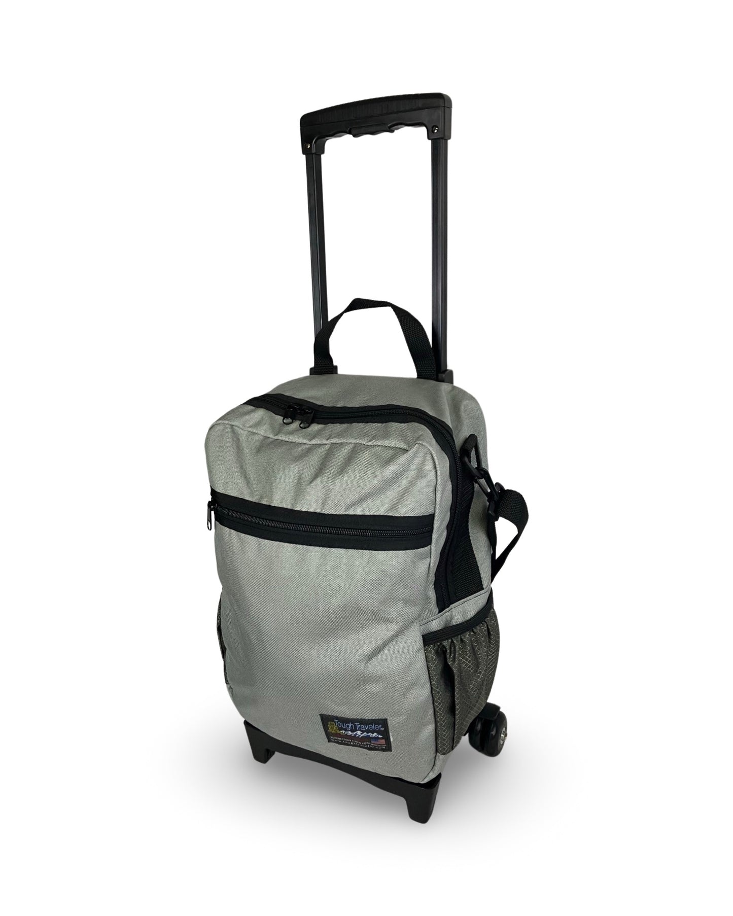 Compact Rolling Carry-On Luggage Made in USA | Handcrafted by Tough Traveler since 1970 |  LITTLE FELLOW Rolling Carry-On