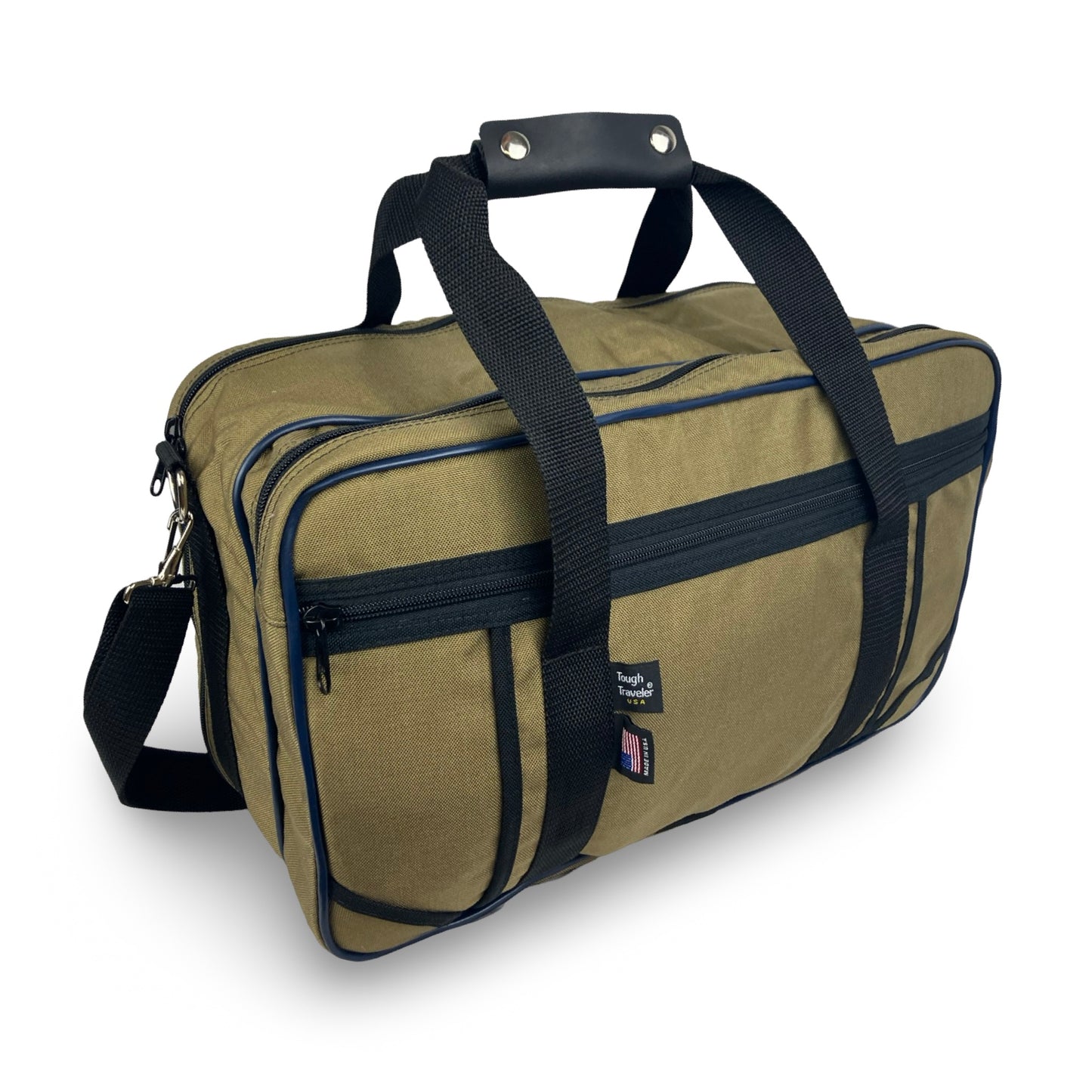 Dual-Compartment Carry-On Travel Bag Made in USA | Handcrafted by Tough Traveler since 1970 |  BIZIP Carry-On