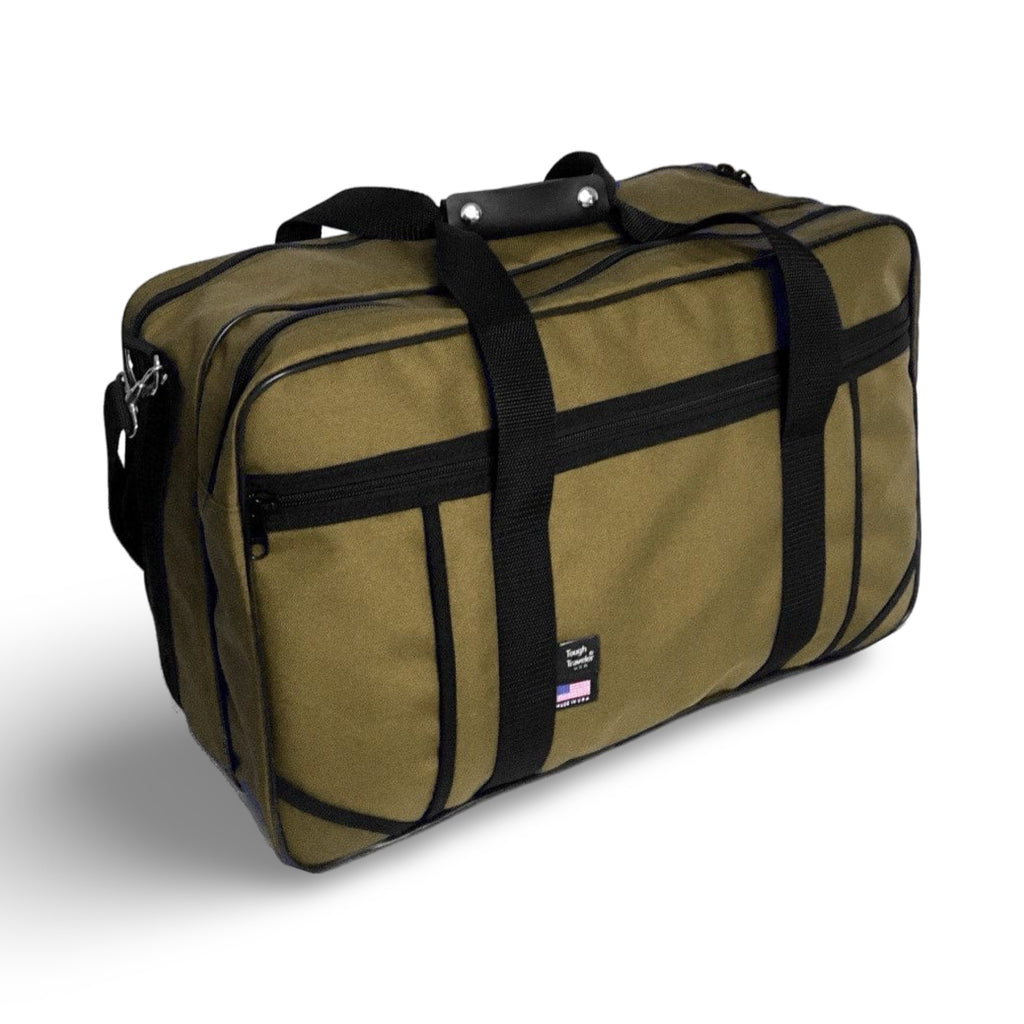 Dual-Compartment Carry-On Travel Bag Made in USA | Handcrafted by Tough Traveler since 1970 |  BIZIP Carry-On