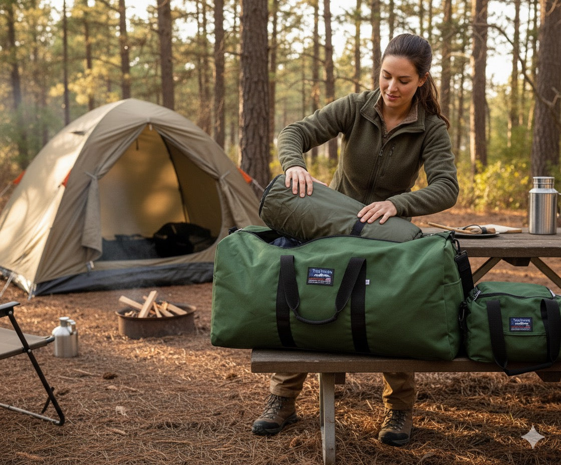 Premium 1000D Duffel Made in USA | Handcrafted by Tough Traveler since 1970 |  PRESTIGE Duffel