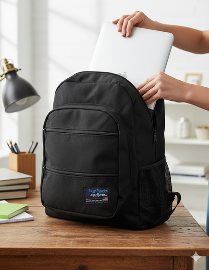 Padded Laptop Backpack Made in USA | Handcrafted by Tough Traveler since 1970 |  TOUCOM Computer Backpack
