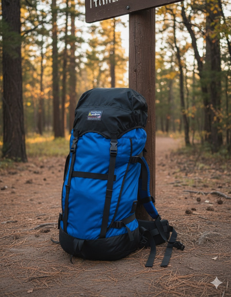 Tough Traveler | Made in USA | CARRIER PACK 49L Hiking Backpack |  CARRIER PACK