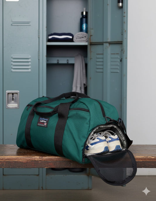 Gym Duffel Bag Made in USA | Handcrafted by Tough Traveler since 1970 |  FITNESS DUFFEL