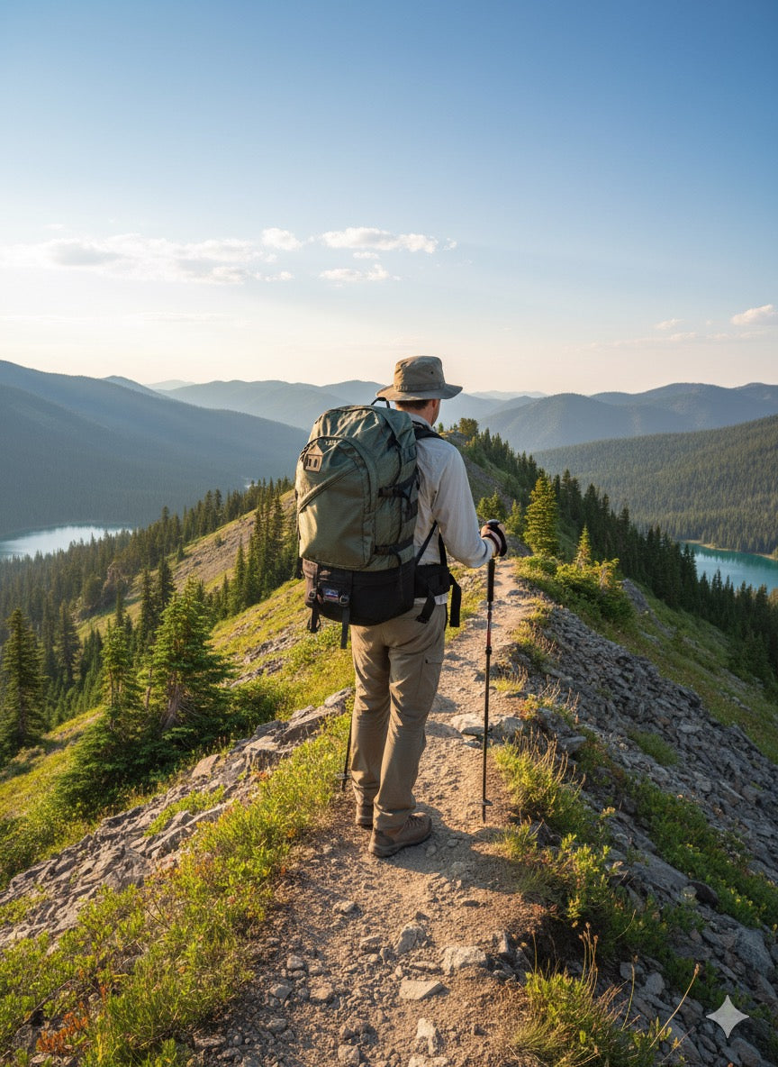CLOUDSPLITTER Backpack  | Tough Traveler | Made in USA |  CLOUDSPLITTER Ultra-Light Large Hiking Backpack