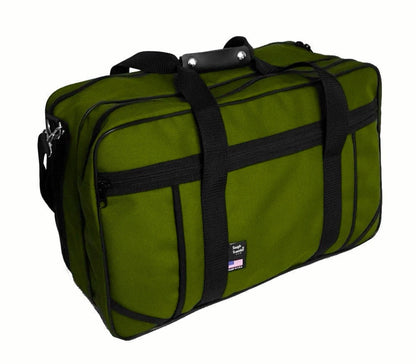 Dual-Compartment Carry-On Travel Bag Made in USA | Handcrafted by Tough Traveler since 1970 |  BIZIP Carry-On