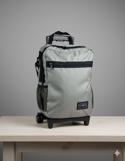 Compact Rolling Carry-On Luggage Made in USA | Handcrafted by Tough Traveler since 1970 |  LITTLE FELLOW Rolling Carry-On