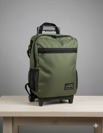 Compact Rolling Carry-On Luggage Made in USA | Handcrafted by Tough Traveler since 1970 |  LITTLE FELLOW Rolling Carry-On