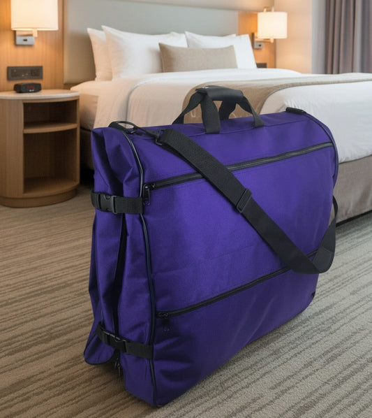 Organizable Garment Bag Made in USA | Handcrafted by Tough Traveler since 1970 |  TRANSPORT Wally Lock Garment Bag