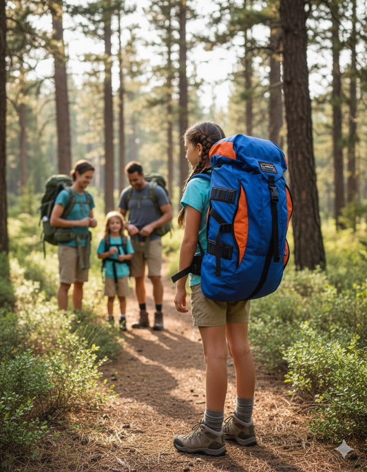 Tough Traveler | Made in USA | CAMPER Child's Internal Frame Pack |  CAMPER Kid's Hiking Pack