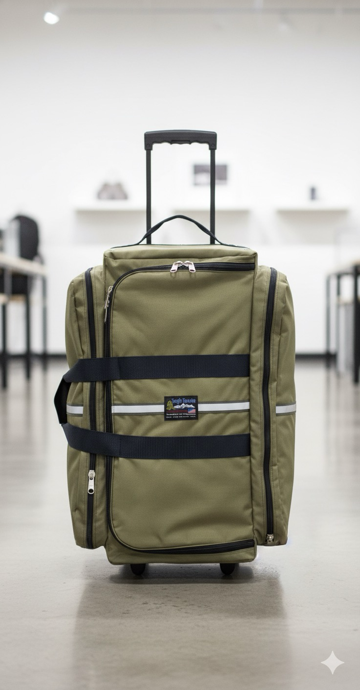 Checkable Rolling Suitcase Made in USA | Handcrafted by Tough Traveler since 1970 |  SAMOYED Large Rolling Suitcase