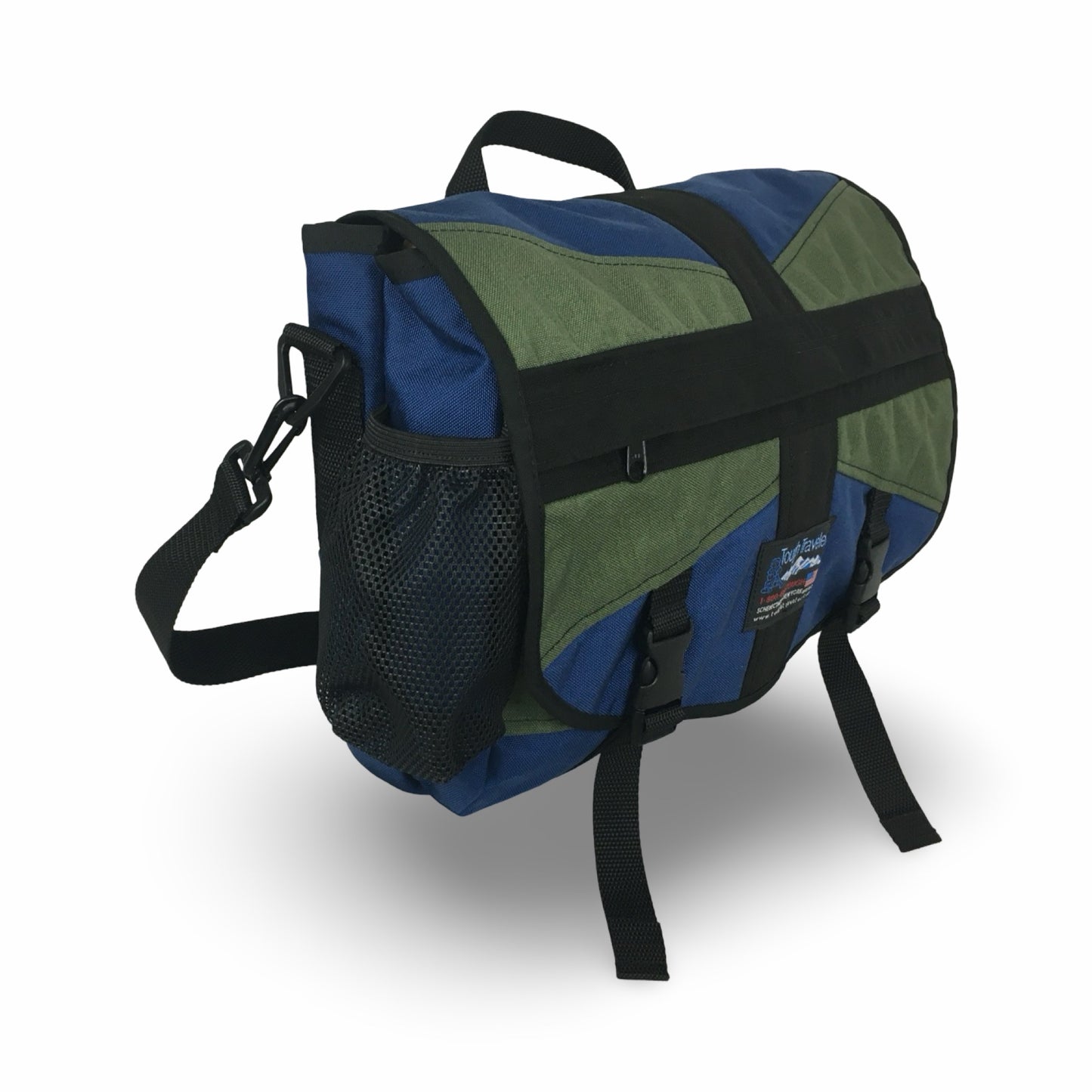 Tough Traveler | Made in USA | PATCHWORK Messenger Bag |  PATCHWORK Computer Bag