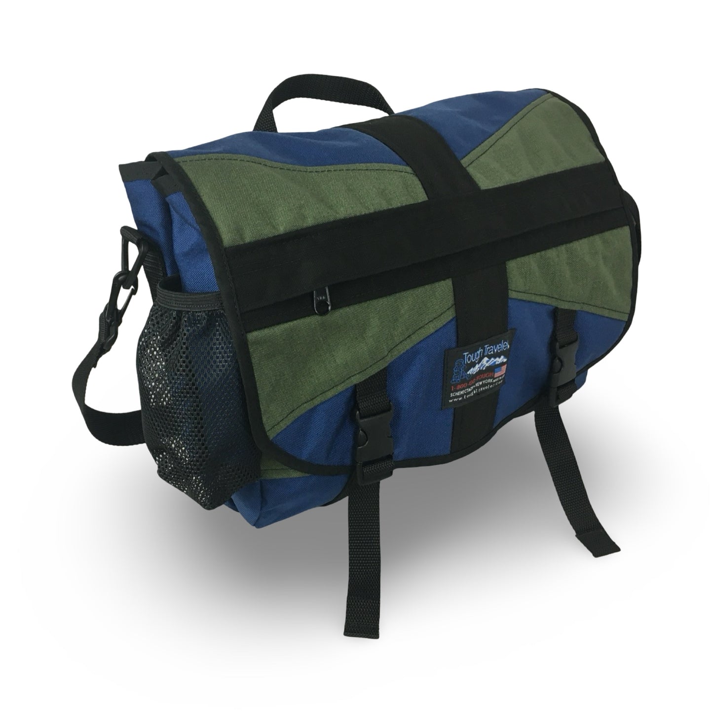 Tough Traveler | Made in USA | PATCHWORK Messenger Bag |  PATCHWORK Computer Bag