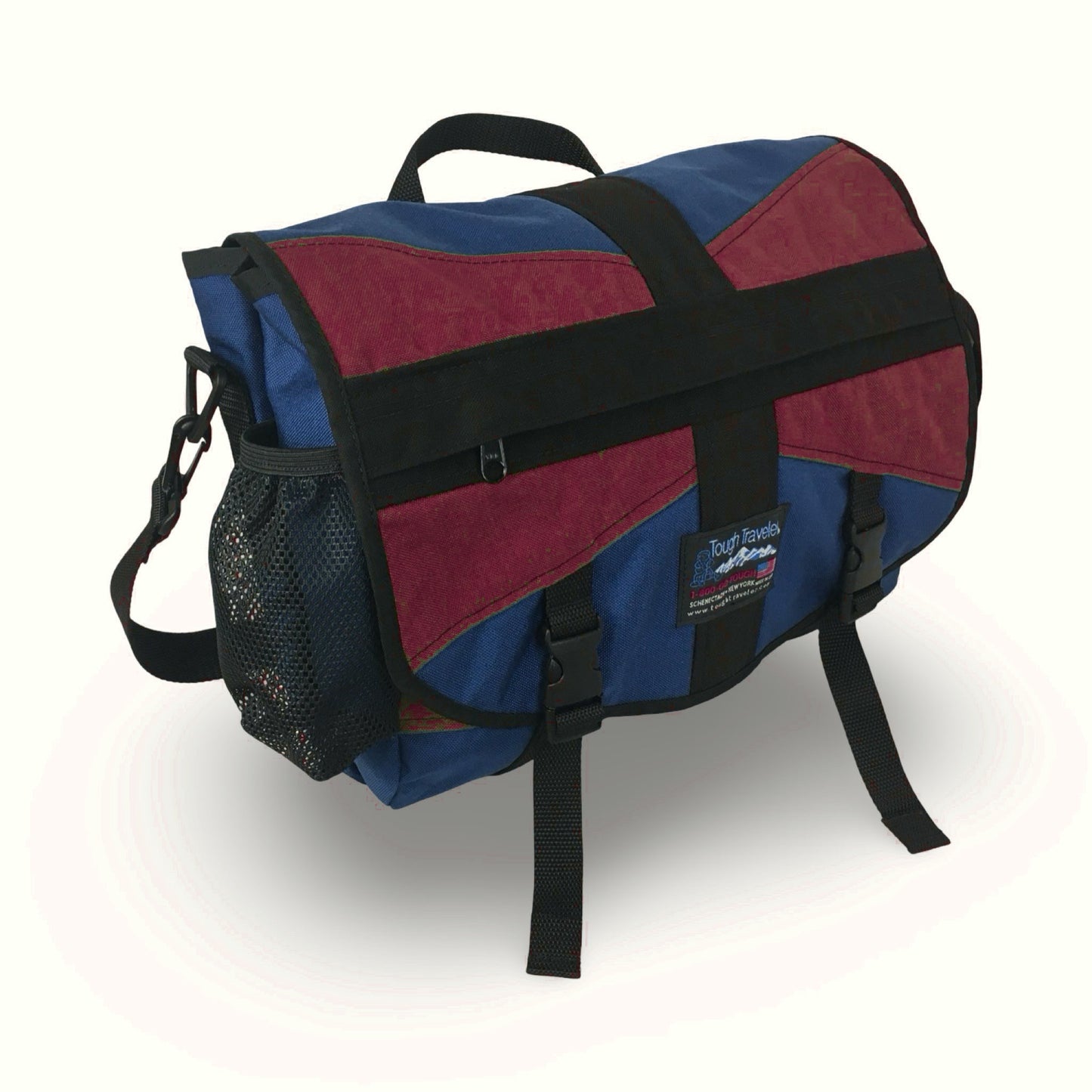 Tough Traveler | Made in USA | PATCHWORK Messenger Bag |  PATCHWORK Computer Bag