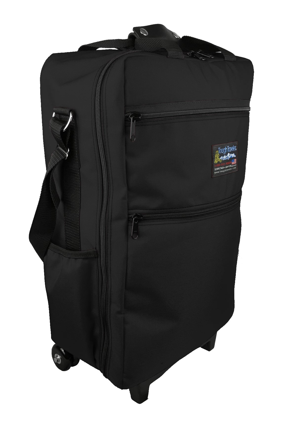 Rolling Carry-On Luggage Made in USA | Handcrafted by Tough Traveler since 1970 |  CLIPPER Rolling Carry-On Luggage (Made in USA)