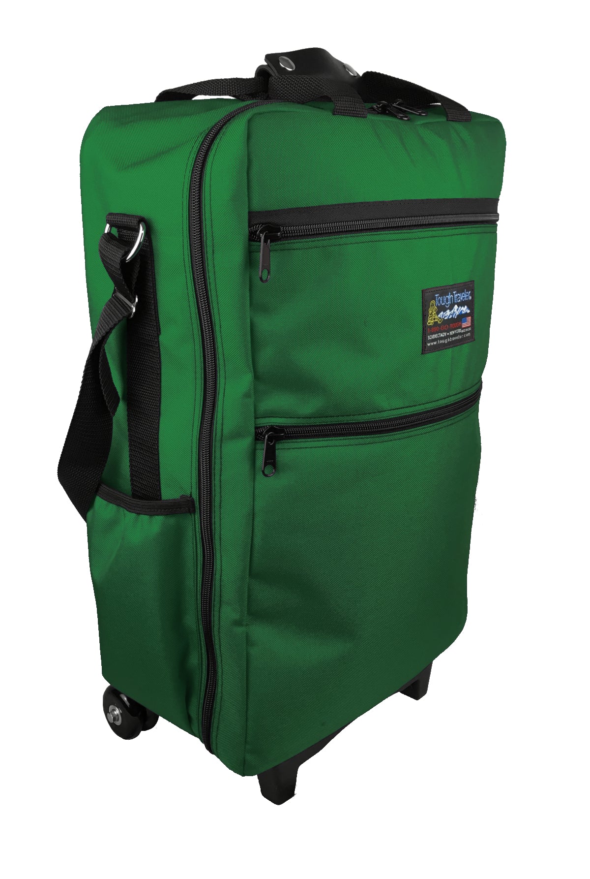 Rolling Carry-On Luggage Made in USA | Handcrafted by Tough Traveler since 1970 |  CLIPPER Rolling Carry-On Luggage (Made in USA)