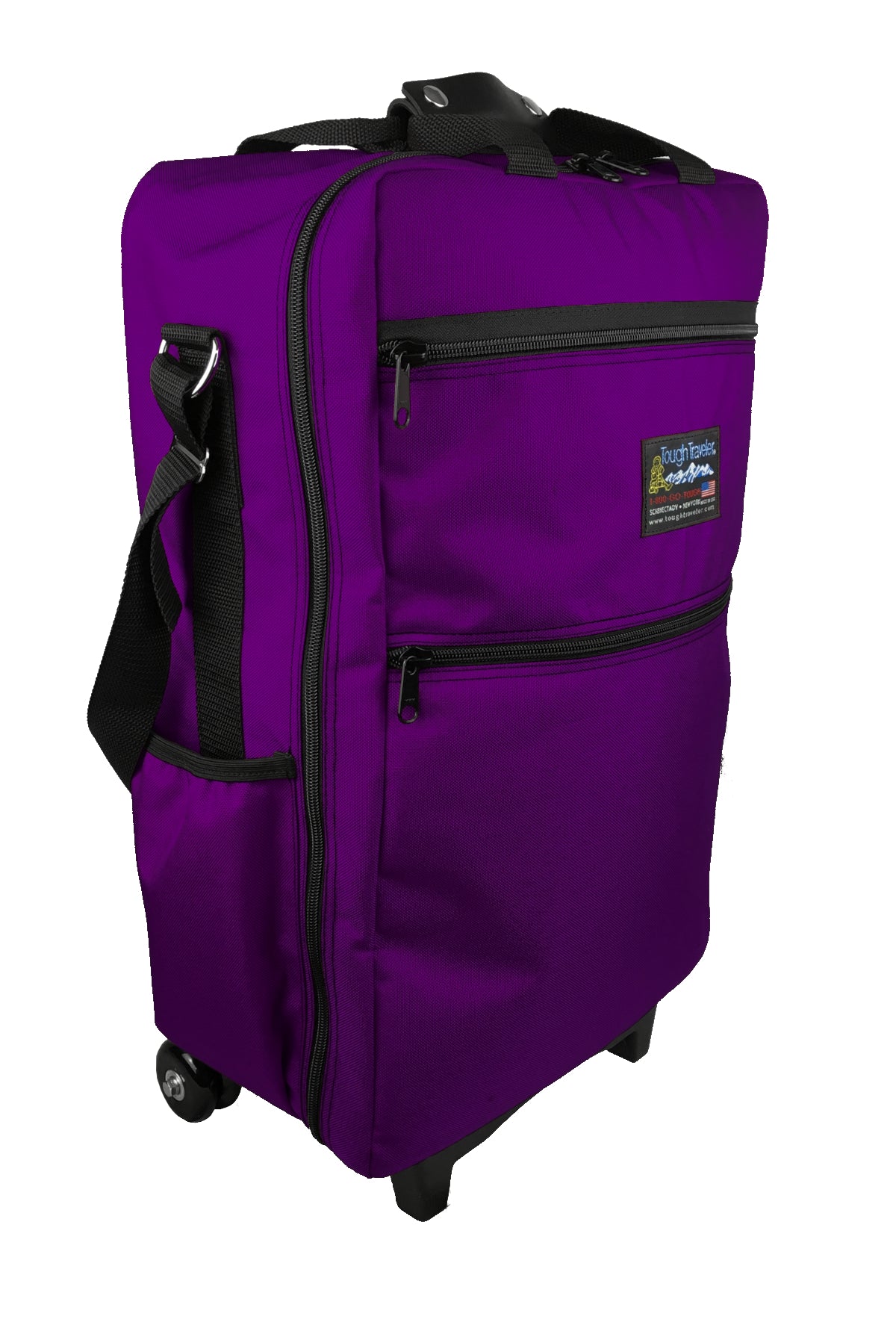 Rolling Carry-On Luggage Made in USA | Handcrafted by Tough Traveler since 1970 |  CLIPPER Rolling Carry-On Luggage (Made in USA)