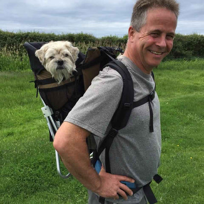 Dog Carrier Technical Hiking Backpack | Made in USA by Tough Traveler since 1970 |  DOG PERCH BACKPACK (ALL SIZES)