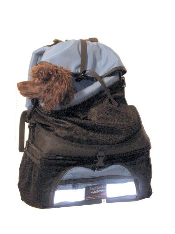 Small Dog Carrier Backpack Made in USA | Handcrafted by Tough Traveler since 1970 |  DOUBLE-DECKER Small Dog Backpack