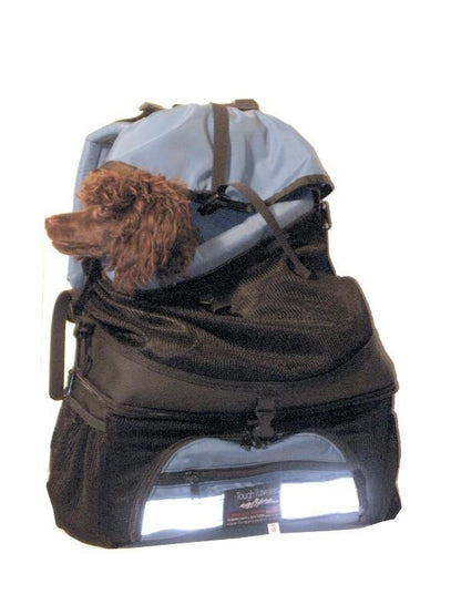 Small Dog Carrier Backpack Made in USA | Handcrafted by Tough Traveler since 1970 |  DOUBLE-DECKER Small Dog Backpack